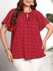 Акція на Блузка жіноча SHEIN GD-00225900 1XL Різнокольорова від Rozetka