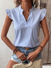Акція на Блузка жіноча SHEIN GD-00218349 XL Різнокольорова від Rozetka