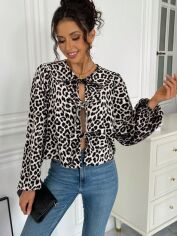 Акція на Блузка жіноча SHEIN GD-00217018 L Різнокольорова від Rozetka