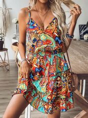 Акція на Сарафан жіночий SHEIN GD-00204571 L Комбінований від Rozetka