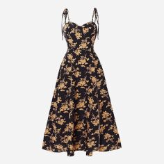 Акція на Сарафан жіночий SHEIN GD-00217693 L-Petite Чорний від Rozetka