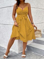 Акція на Сарафан жіночий літній SHEIN GD-00184913 2XL Помаранчевий від Rozetka