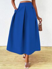 Акція на Спідниця літня жіноча SHEIN GD-00201068 M Синя від Rozetka