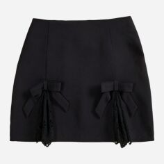 Акція на Спідниця літня жіноча SHEIN GD-00219628 L Чорна від Rozetka