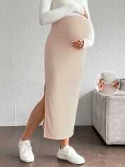Акція на Спідниця літня жіноча SHEIN GD-00219789 M Кремова від Rozetka
