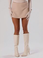 Акція на Спідниця літня жіноча SHEIN GD-00206300 S Кремова від Rozetka