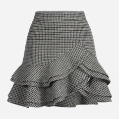 Акція на Спідниця літня жіноча SHEIN GD-00193336 S Чорна від Rozetka