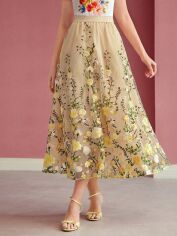 Акція на Спідниця літня жіноча SHEIN GD-00196136 L Різнобарвна від Rozetka