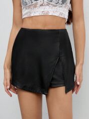 Акція на Спідниця літня жіноча SHEIN GD-00220389 XL-Tall Чорна від Rozetka