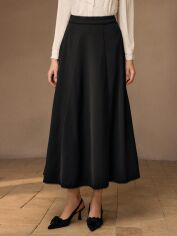 Акція на Спідниця літня жіноча SHEIN GD-00210085 L Чорна від Rozetka