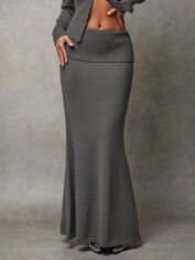 Акція на Спідниця жіноча SHEIN GD-00214930 S Сіра від Rozetka