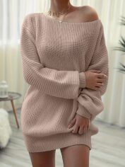 Акція на Сукня осіння жіноча SHEIN GD-00203554 L Світло-рожева від Rozetka