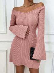 Акція на Сукня осіння жіноча SHEIN GD-00194572 M Рожева від Rozetka