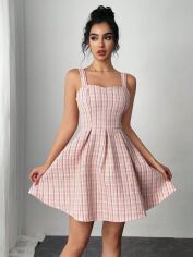 Акція на Сукня осіння жіноча SHEIN GD-00206054 XL Рожева від Rozetka