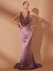 Акція на Сукня жіноча SHEIN GD-00214223 S Світло-фіолетова від Rozetka