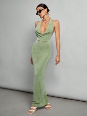 Акція на Сукня жіноча SHEIN GD-00217700 XS-Tall Зелена від Rozetka