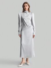 Акція на Сукня осіння жіноча SHEIN GD-00208535 S Світло-сіра від Rozetka
