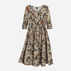Акція на Сукня осіння жіноча SHEIN GD-00209602 2XL Комбінована від Rozetka