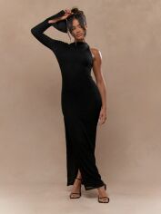Акція на Сукня осіння жіноча SHEIN GD-00222704 XL Чорна від Rozetka
