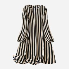 Акція на Сукня осіння жіноча SHEIN GD-00225471 US 24/26 Чорна від Rozetka