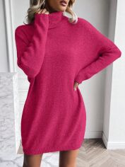 Акція на Сукня осіння жіноча SHEIN GD-00209171 L Фуксія від Rozetka