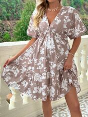 Акція на Сукня для вагітних SHEIN GD-00202318 XL Різнокольорова від Rozetka