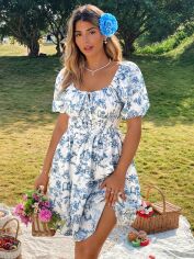 Акція на Сукня літня жіноча Shein GD-00225841 3XL Різнобарвна від Rozetka