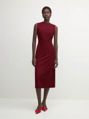 Акція на Сукня літня жіноча Shein GD-00227003 S Бордове від Rozetka