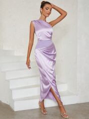 Акція на Сукня літня жіноча Shein GD-00227736 L Фіолетова від Rozetka