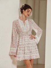Акція на Сукня літня жіноча Shein GD-00204588 XS Різнобарвна від Rozetka