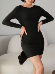Акція на Сукня літня жіноча SHEIN GD-00225874 XS-Petite Чорна від Rozetka