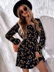 Акція на Плаття жіноче SHEIN GD-00227627 M Різнокольорове від Rozetka