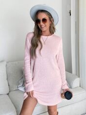 Акція на Плаття коротке осіннє жіноче SHEIN GD-00205421 M Рожеве від Rozetka