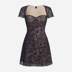 Акція на Плаття вечірнє коротке літнє жіноче SHEIN GD-00217481 S Чорне від Rozetka