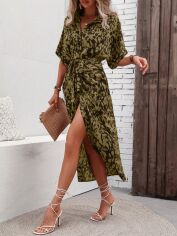 Акція на Сукня жіноча SHEIN GD-00203323 L Комбінована від Rozetka
