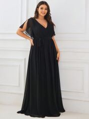 Акція на Сукня жіноча SHEIN GD-00203409 3XL Чорна від Rozetka