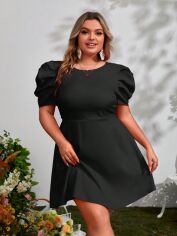Акція на Сукня жіноча SHEIN GD-00201720 0XL Чорна від Rozetka