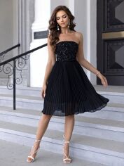 Акція на Сукня жіноча SHEIN GD-00202100 XS Чорна від Rozetka