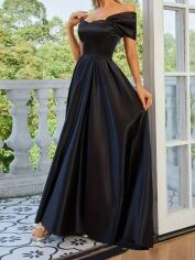 Акція на Сукня жіноча SHEIN GD-00202107 XS Чорна від Rozetka