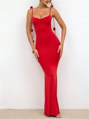 Акція на Сукня жіноча SHEIN GD-00210748 XS Червона від Rozetka