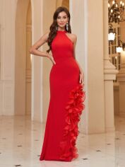 Акція на Сукня жіноча SHEIN GD-00204789 XS Червона від Rozetka