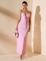 Акція на Сукня жіноча SHEIN GD-00204802 S Рожева від Rozetka