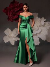 Акція на Сукня жіноча SHEIN GD-00205514 XL Зелена від Rozetka