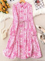 Акція на Сукня жіноча SHEIN GD-00205590 2XL Рожева від Rozetka