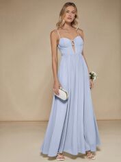 Акція на Сукня жіноча SHEIN GD-00206419 L Блакитна від Rozetka