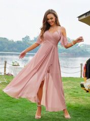 Акція на Сукня жіноча SHEIN GD-00208846 L Рожева від Rozetka