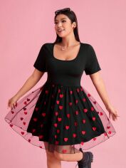 Акція на Сукня жіноча SHEIN GD-00203944 1XL Комбінована від Rozetka