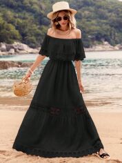 Акція на Сукня жіноча SHEIN GD-00201086 XL Чорна від Rozetka