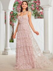 Акція на Сукня жіноча SHEIN GD-00201361 L Рожева від Rozetka