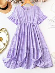 Акція на Сукня жіноча SHEIN GD-00207670 1XL Фіолетова від Rozetka